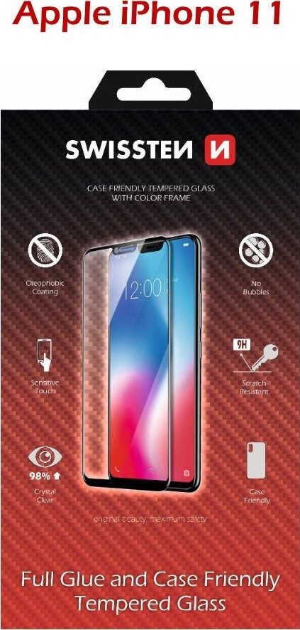 Swissten Case Friendly pre iPhone 11 čierne