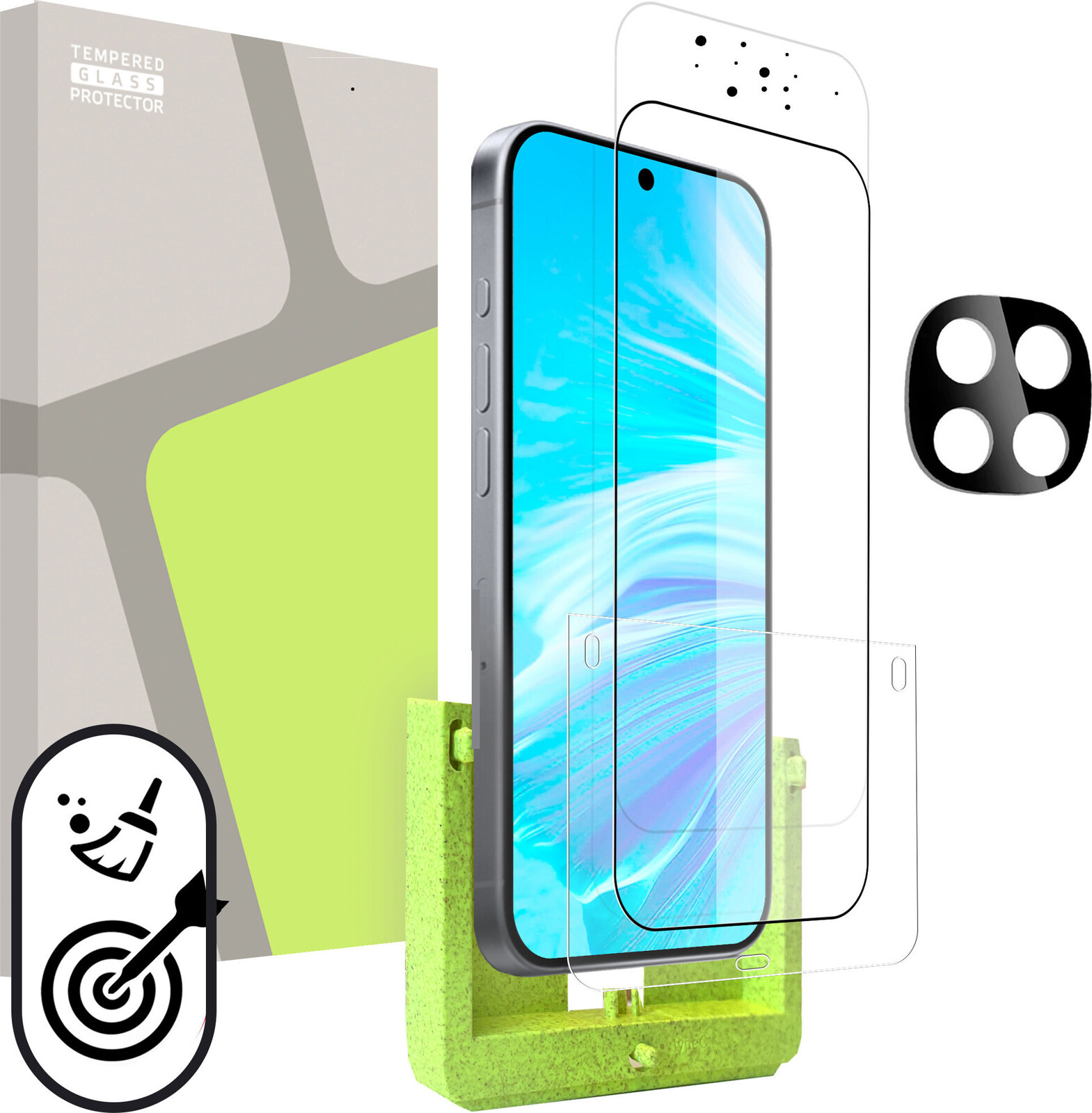 Tempered Glass Protector pre Xiaomi Redmi Note 15 Pro 5G (SAMOINŠTALAČNÝ APLIKÁTOR) + sklo na kameru