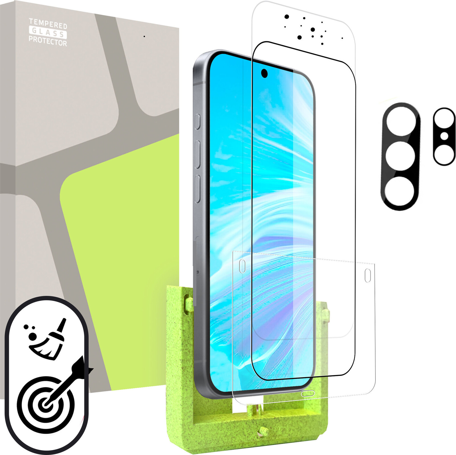 Tempered Glass Protector pre Samsung Galaxy S26 Ultra (SAMOINŠTALAČNÝ APLIKÁTOR) + sklo na kameru
