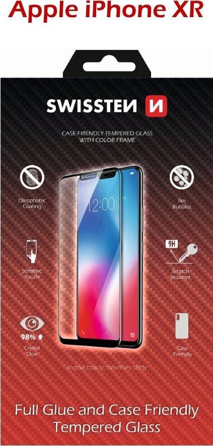 Swissten Case Friendly pre iPhone XR čierne