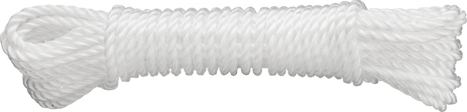 CONNEX PP Lano stáčané 3-pramenné, 5 mm × 20 m, biele DY2702812