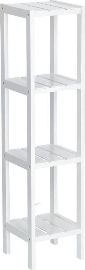 ZELLER Koupelnový regál z MDF, 22 × 22 × 92 cm