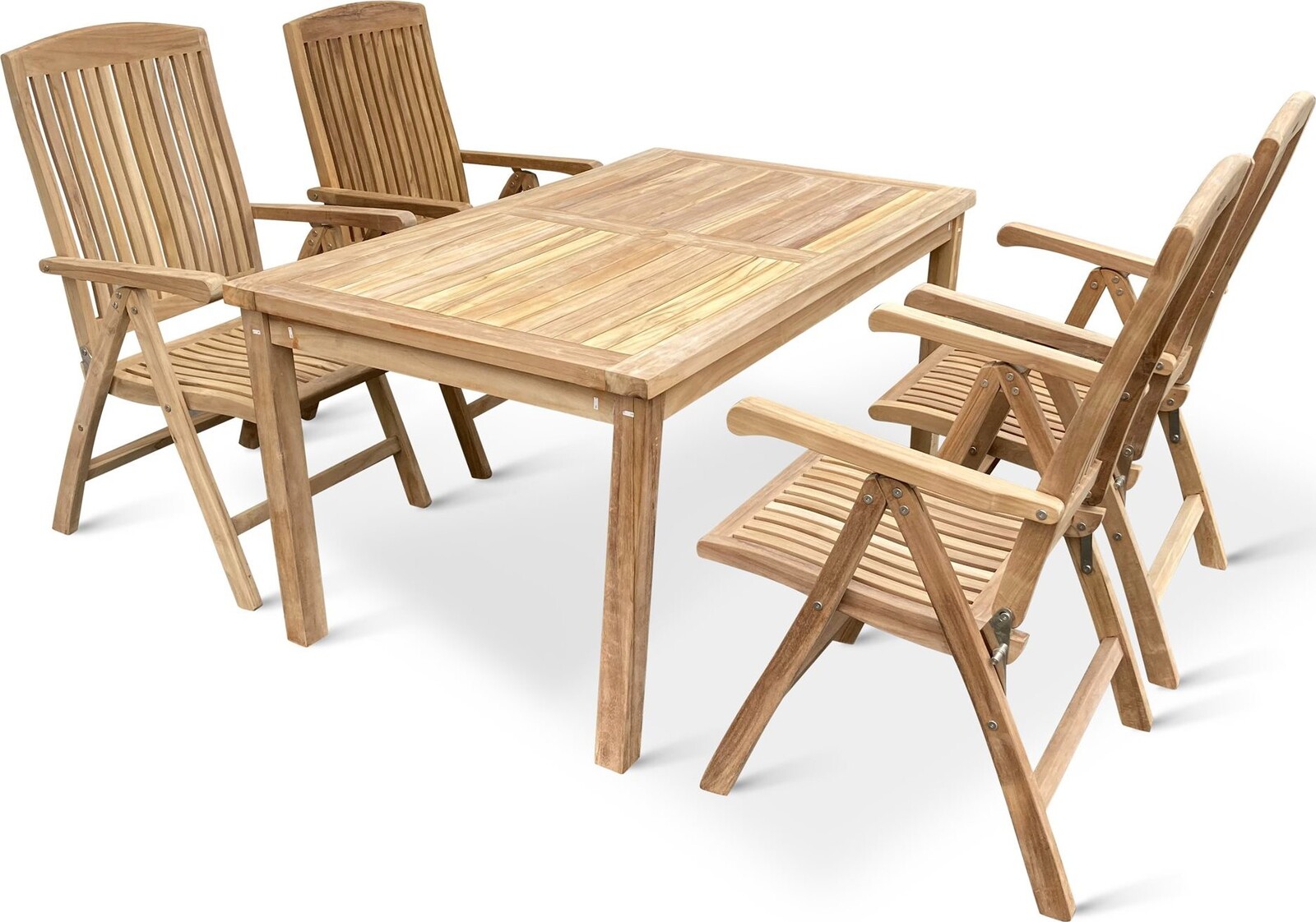 NOELA Set záhradného nábytku GARDEN/AMERICA 1 stôl+ 4 stoličky
