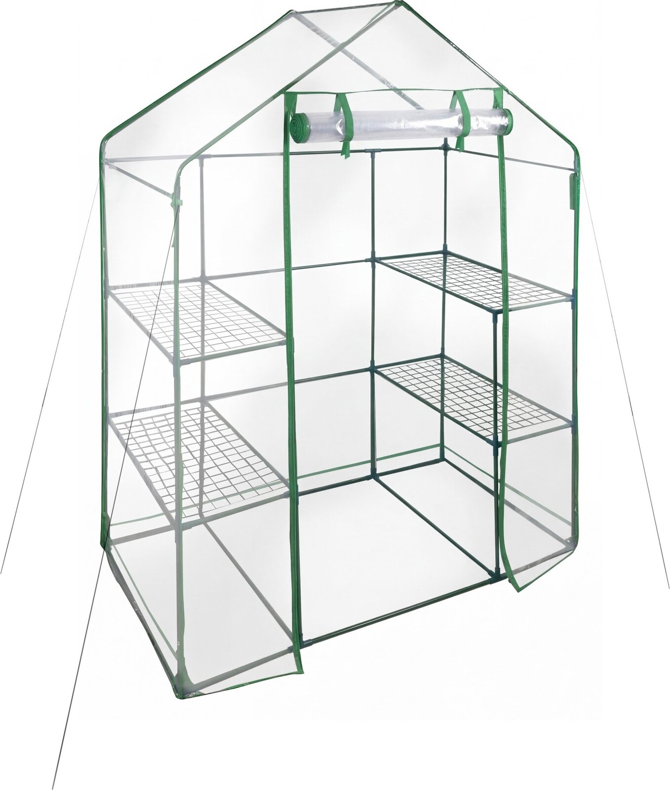 GARVIA Fóliovník Rafano rolovací vstup 143 × 73 × 195 cm PVC