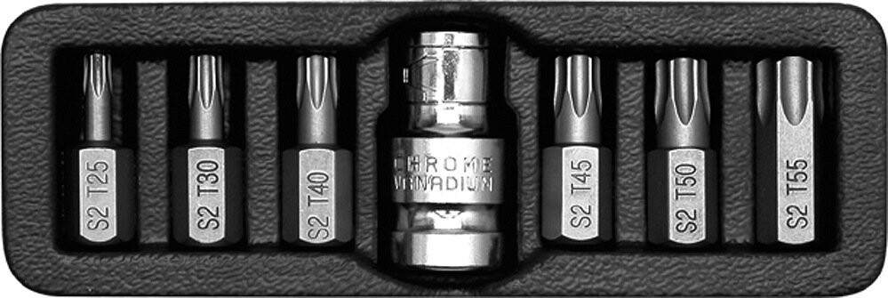 YATO Súprava bitov 7 ks TORX YT-0410