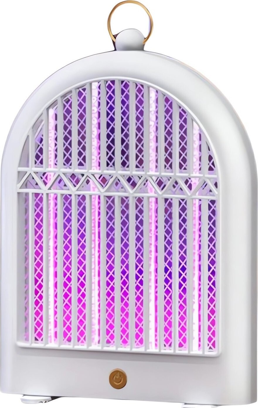 Verk 24604 Elektrický lapač hmyzu s UV svetlom, závesný, 2 režimy, USB, biely