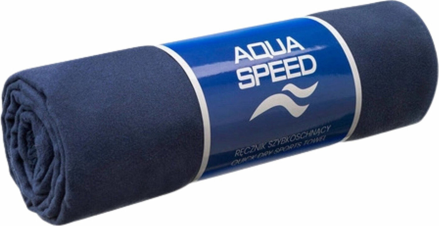 Aqua Speed Rychleschnoucí ručník z mikrovlýkna Dry Flat 70 × 140 cm, modrý
