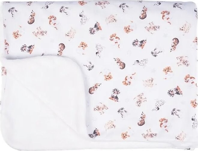 Wrendale Designs Detská deka Šteniatka