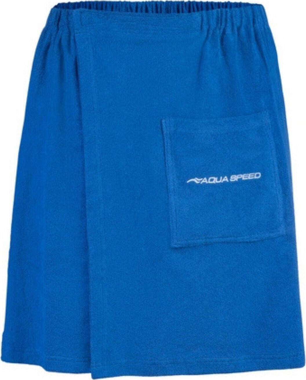 Aqua Speed Pánská saunovací osuška/kilt, modrá