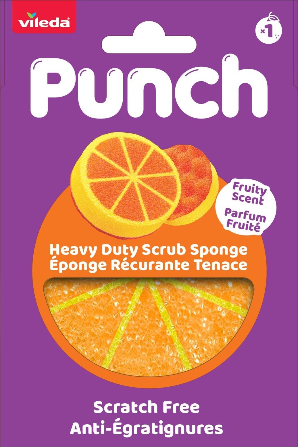 VILEDA Punch Orange hubka
