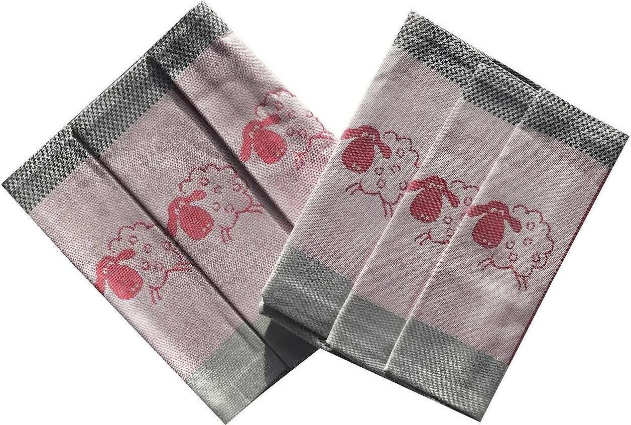 Svitap sleepwell Utierka extra nasiakavá 50 × 70 cm Ovečky kocka červená 3 ks