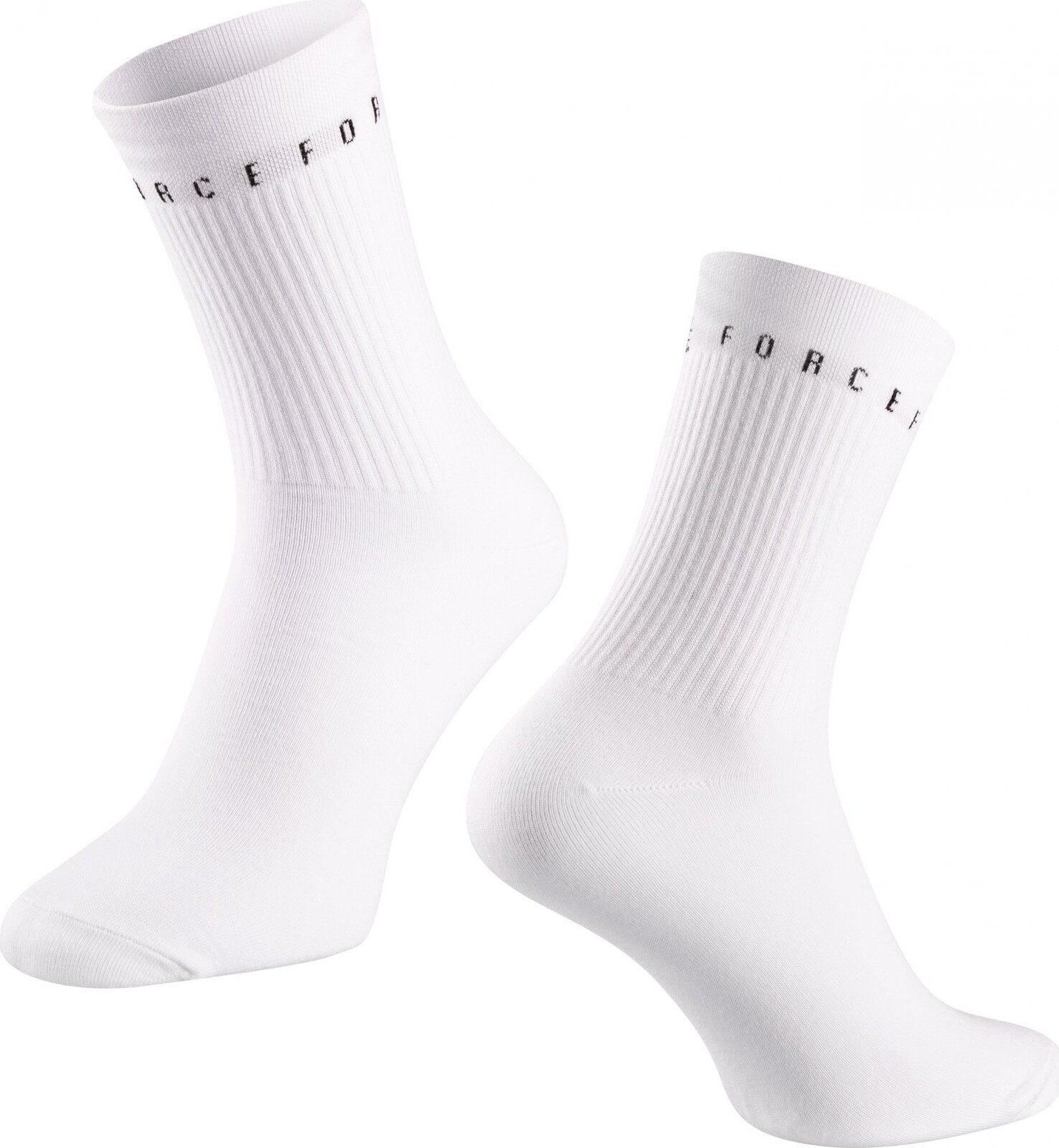 Force Snap ponožky, biele L – XL/42 – 46