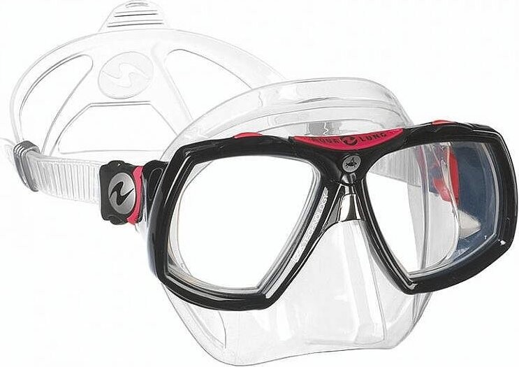 Aqualung LOOK 2 MIDI, transparent/čierna/ružová
