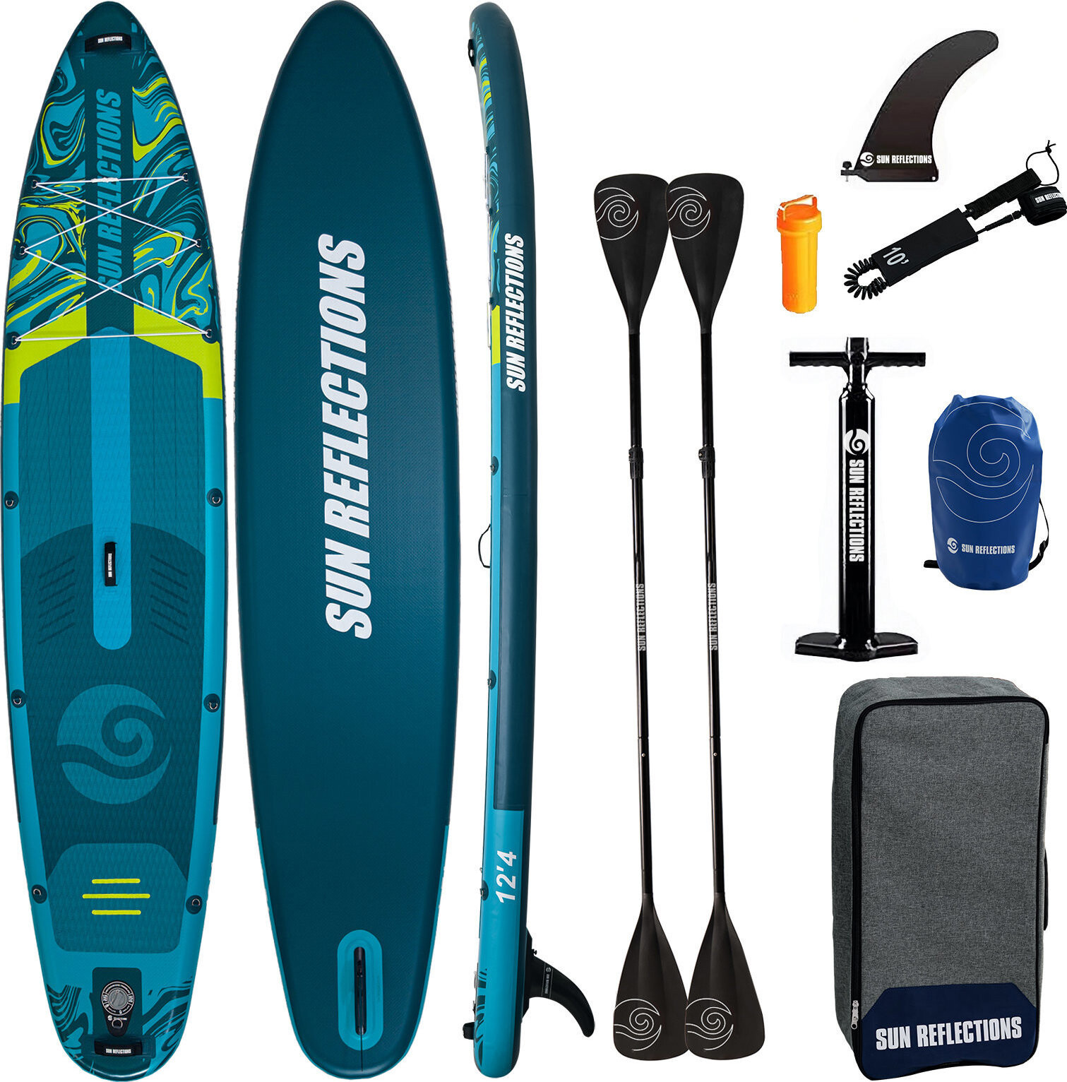 SUN REFLECTIONS Multi 12'4'' Minicombo Emerald