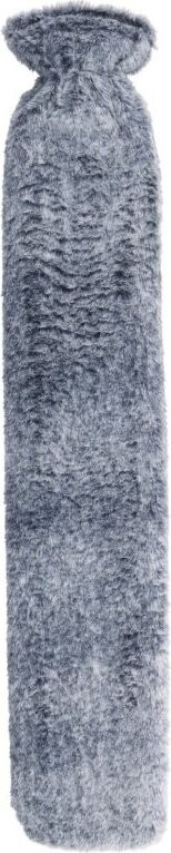 H & L Cosy Long 2 l, kožúškový poťah sivý