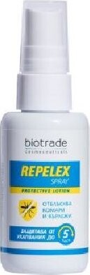 Biotrade Repelent proti komárom, kliešťom a blchám Repelex 50 ml Bioruža