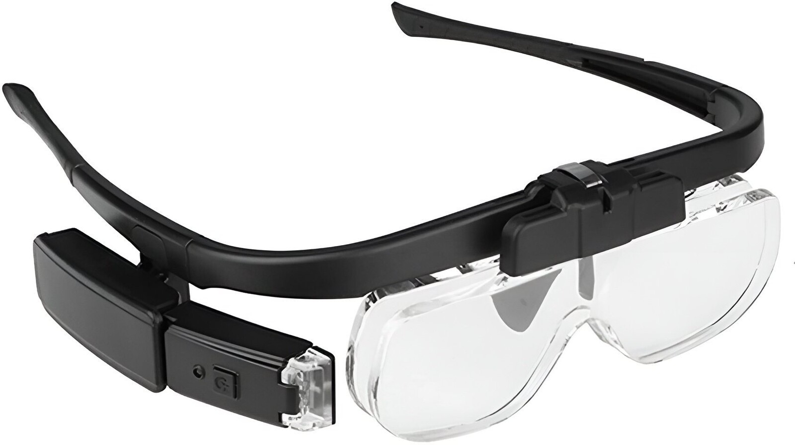 Verk 09137 náhlavná lupa s LED osvetlením (zväčšenie 1,5×; 2,0×; 2,5×; 3,5×; 4,0×; 4,5×)