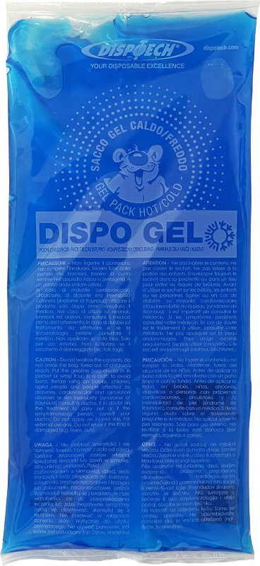 DISPO Gel Gélové vrecúško horúce/studené 11 × 26 cm