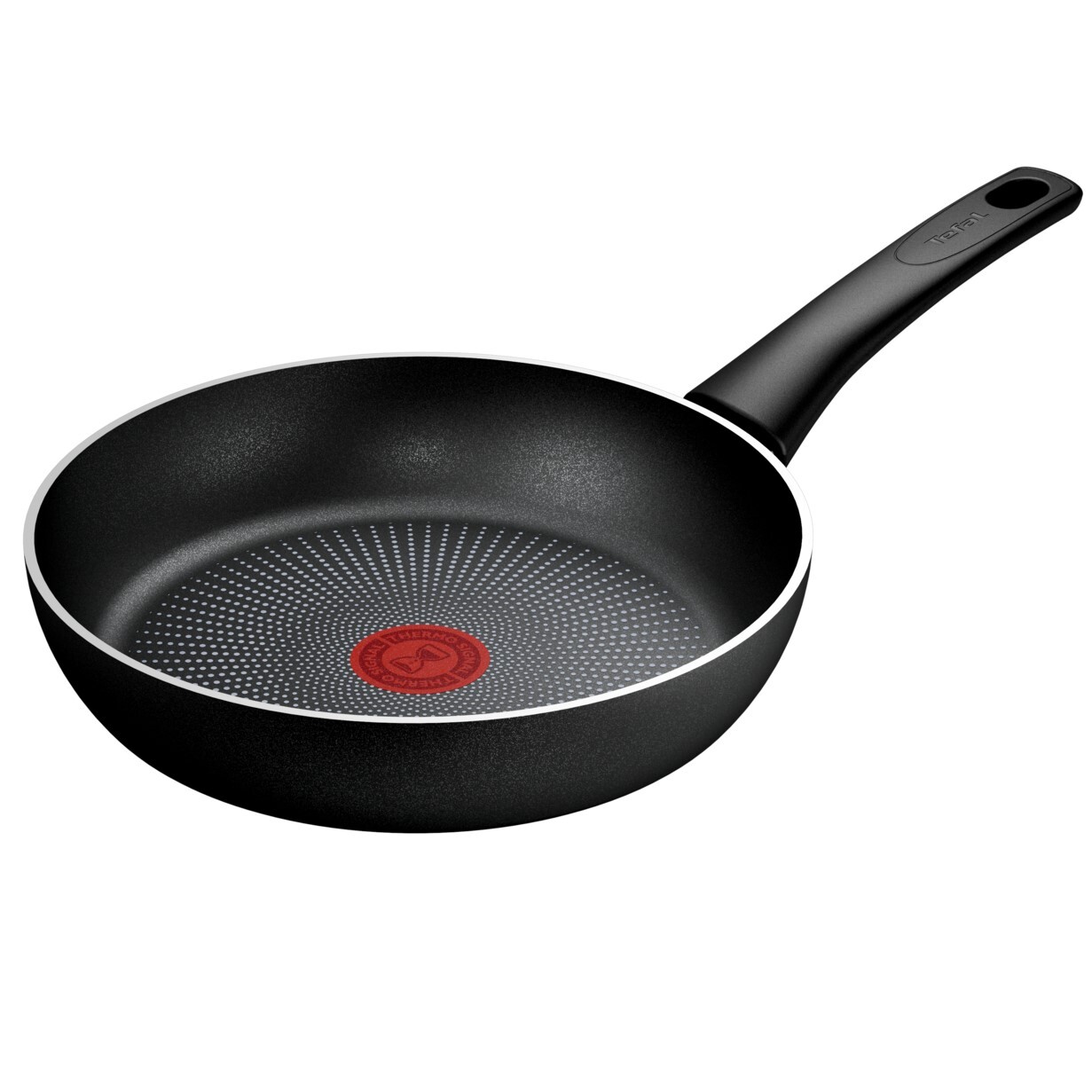 Nepriľnavá panvica FORCE C2920453 24 cm, čierna, hliník, Tefal