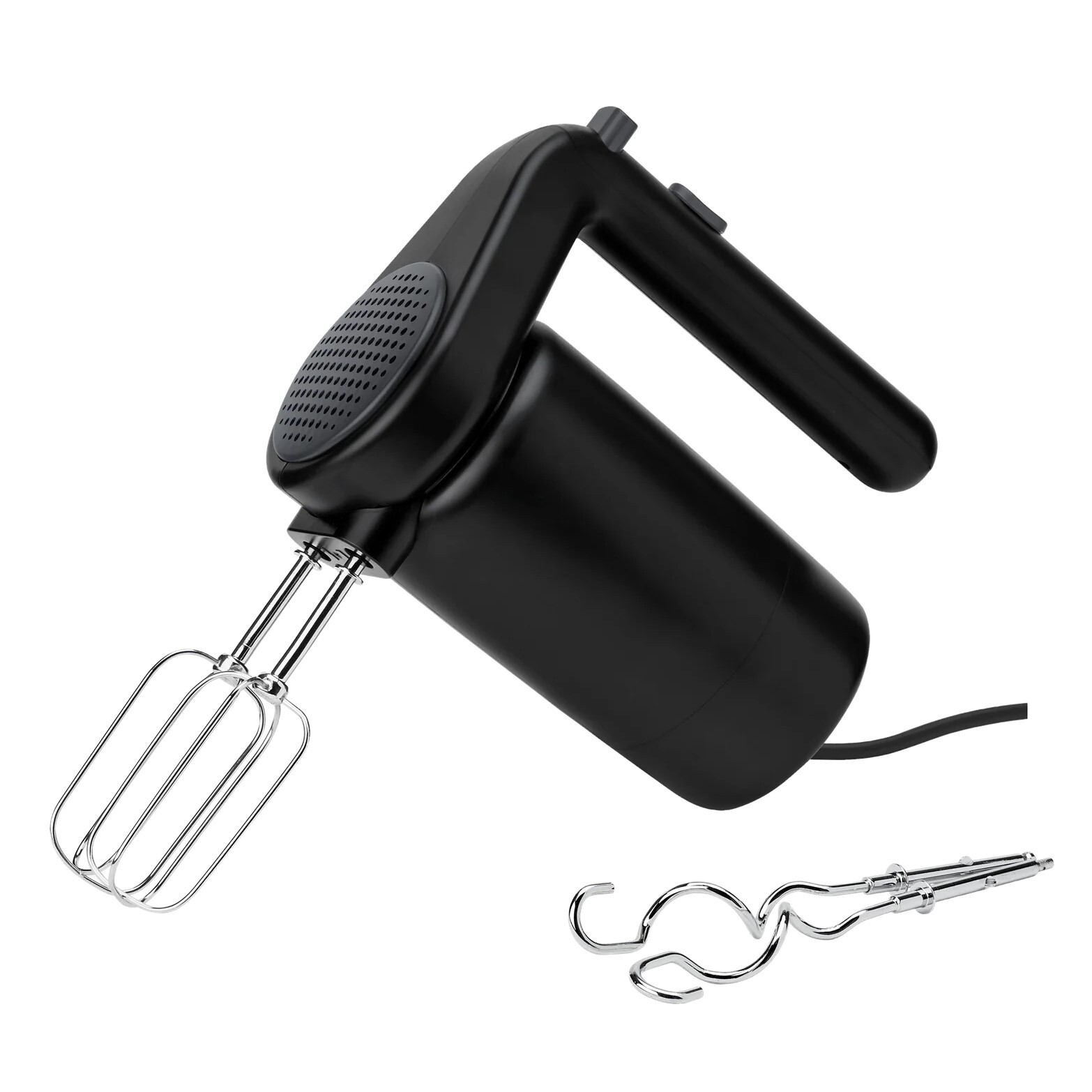 Ručný šľahač FOODIE 19 cm, čierna, plast, RIG-TIG