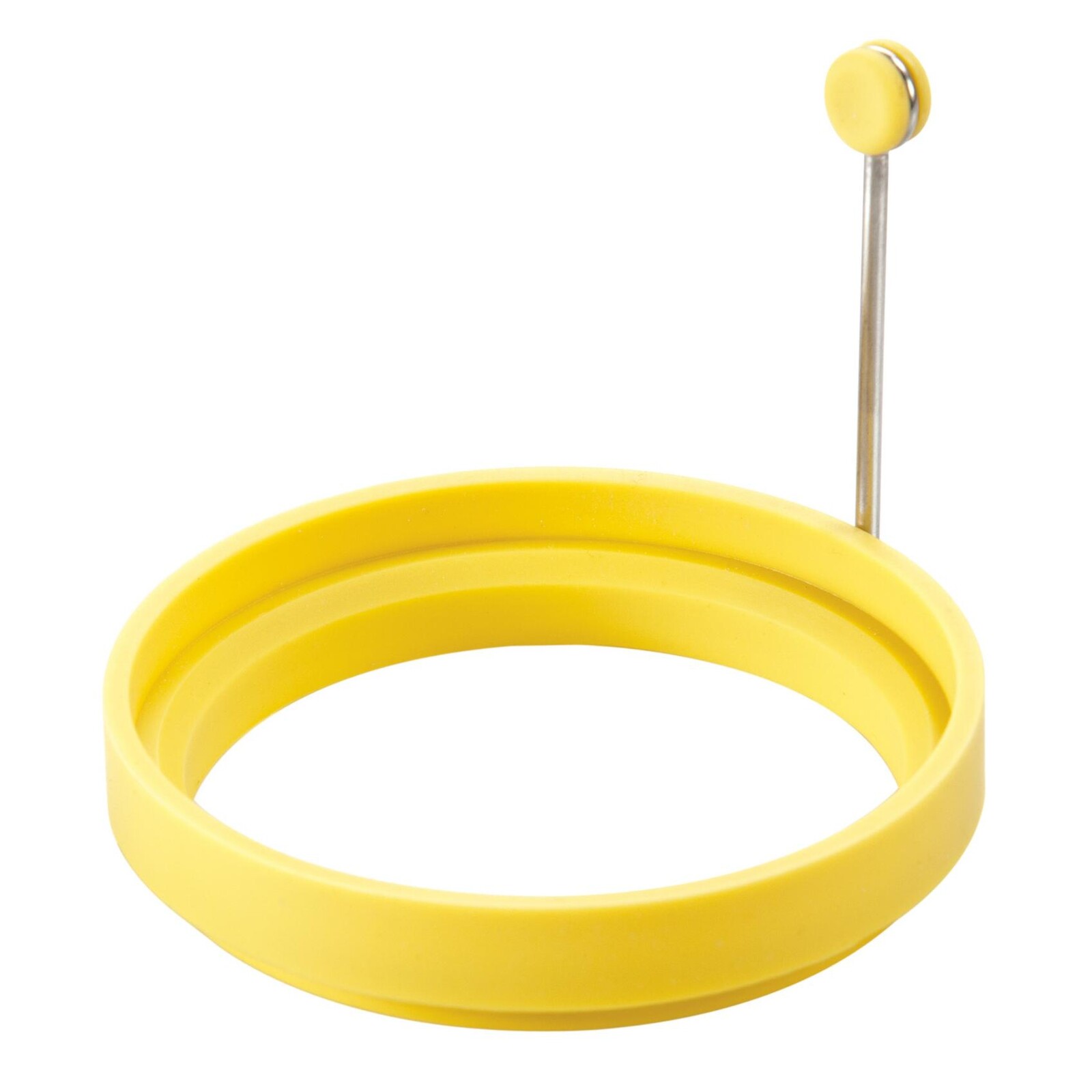 Krúžok na volské oko 10 cm, žltá, silikón, Lodge