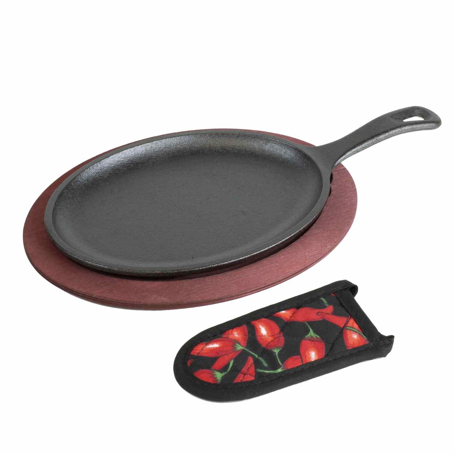 Panvica na vyprážanie 23 cm, liatina, Lodge