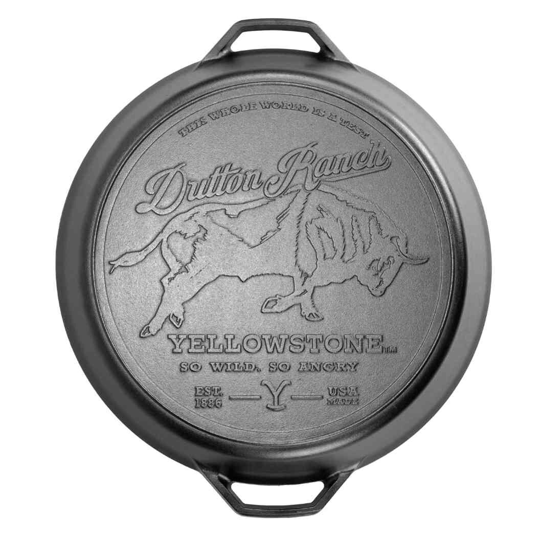 Servírovacia panvica YELLOWSTONE 43 cm, liatina, Lodge