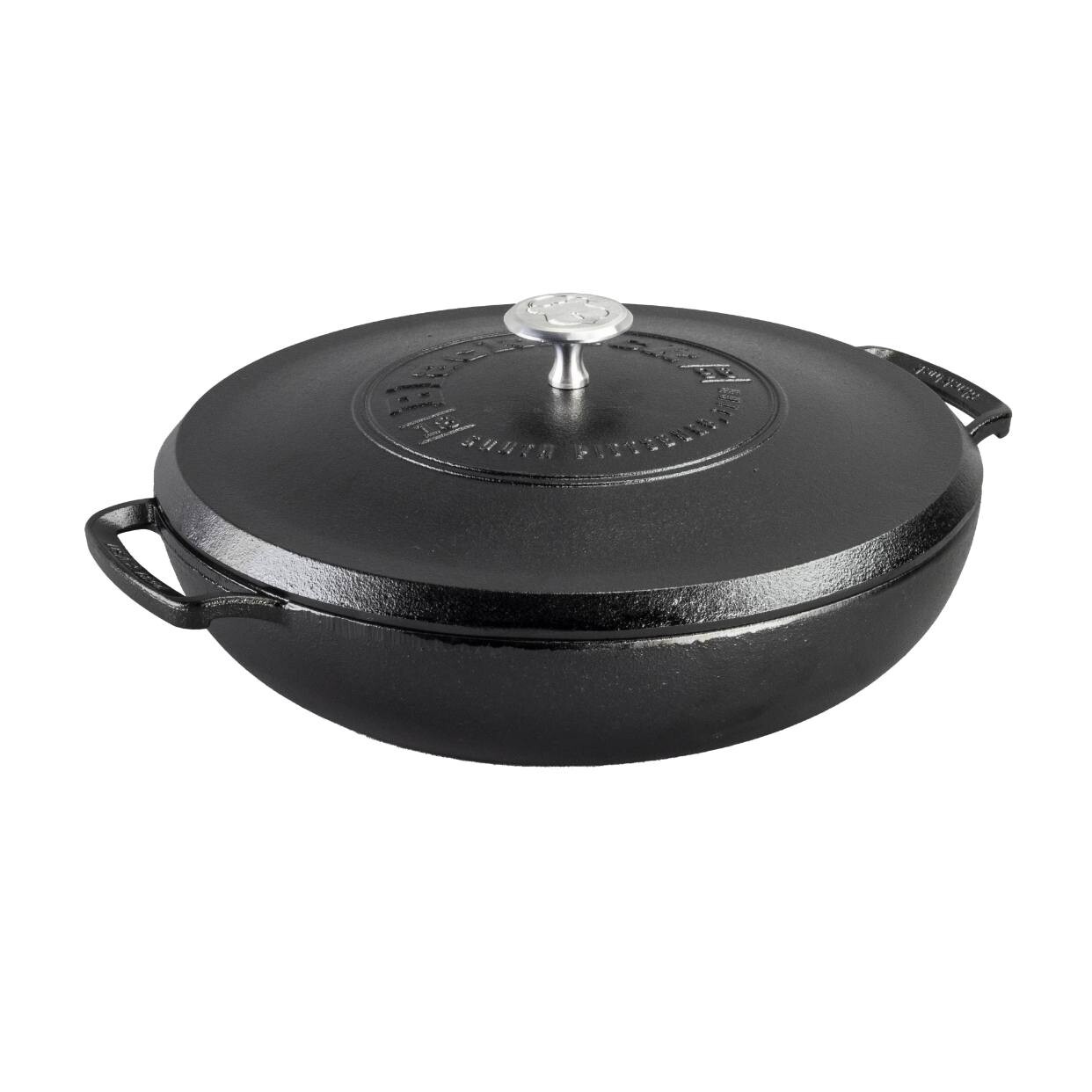 Nízky hrniec BLACKLOCK 30 cm, 3,7 l, liatina, Lodge