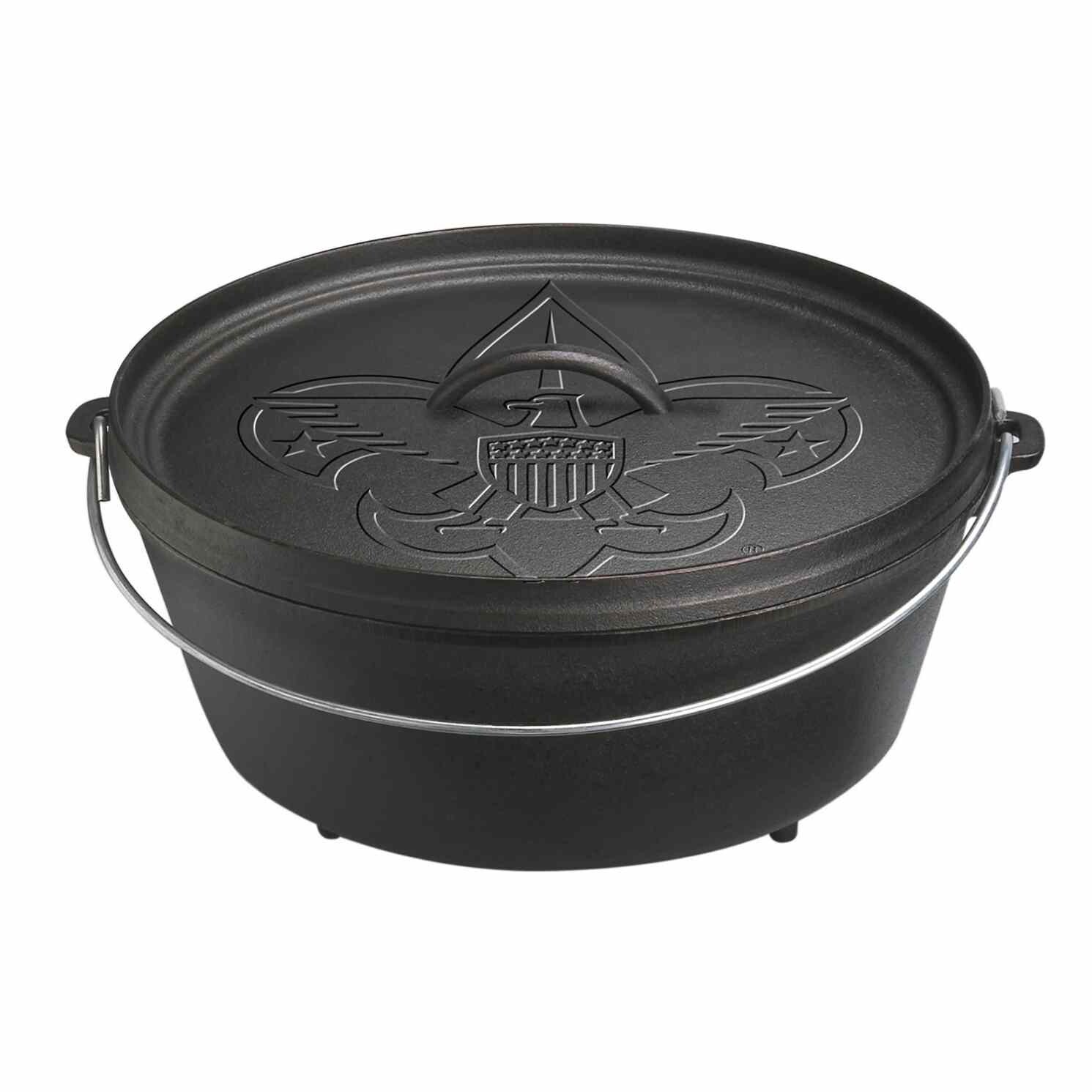 Kotlík BOY SCOUT 5,7 l, liatina, Lodge