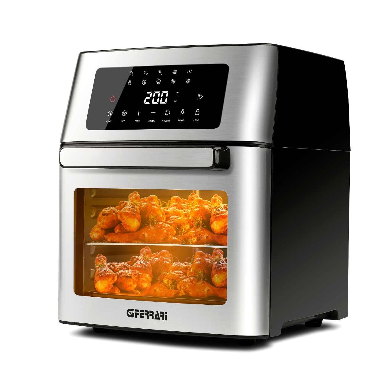 Teplovzdušná fritéza FRIGGISANO 15 l, čierna, G3Ferrari