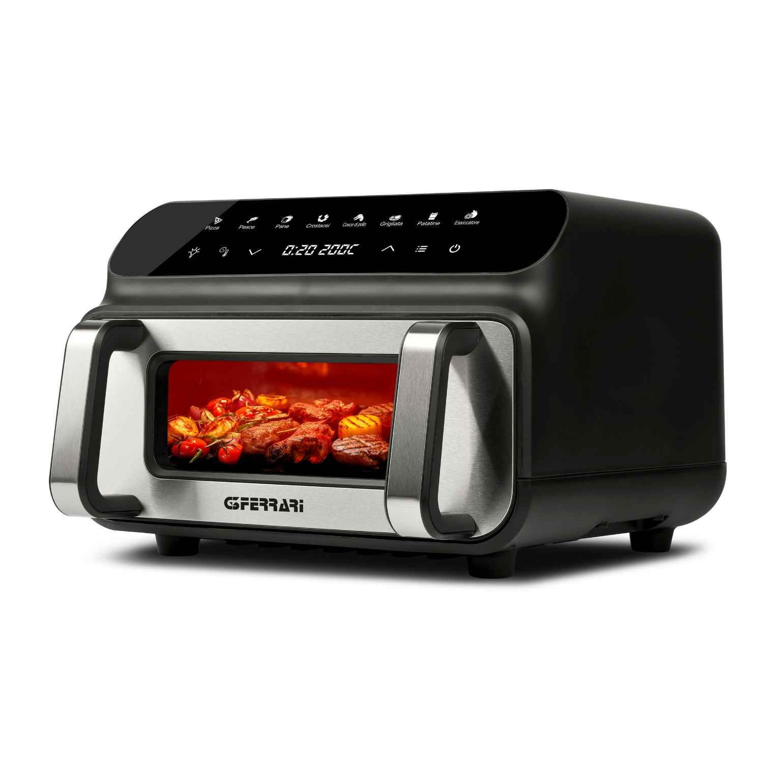Teplovzdušná fritéza FRIGGISANO BBQ 10 l, čierna, G3Ferrari