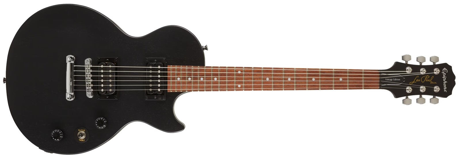 Epiphone Les Paul Special Satin E1 EBV Ebony Vintage
