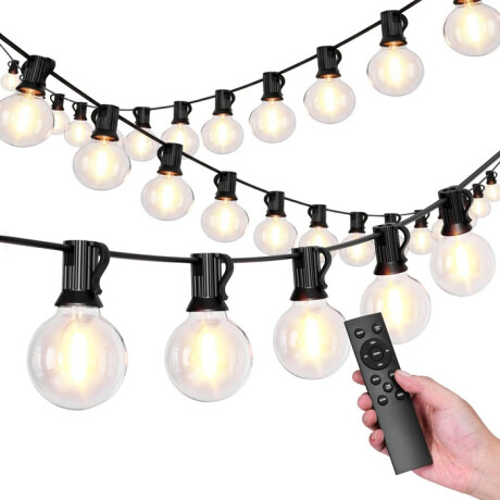 MG Garden Light svetelná reťaz 9W 15m, čierna