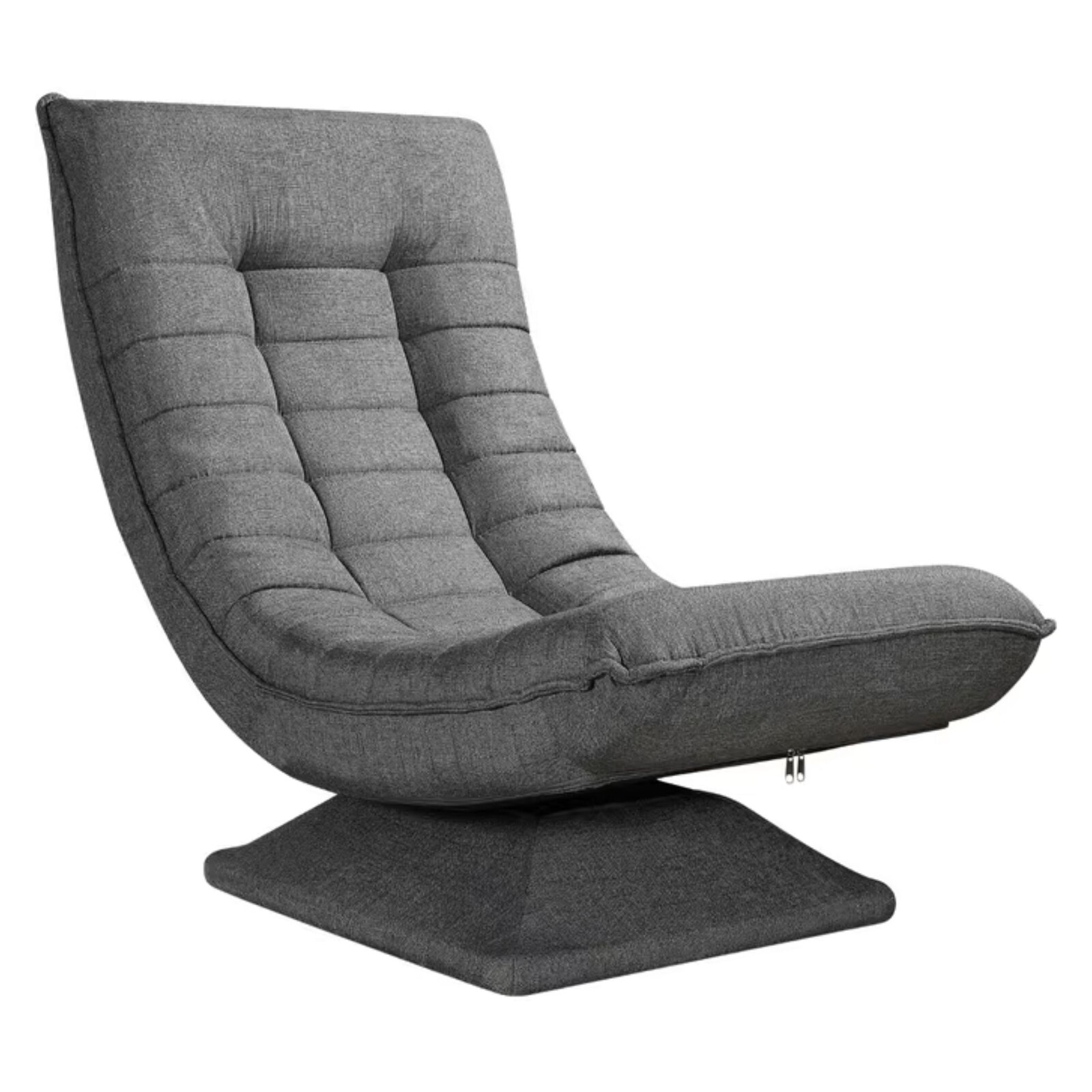 Skládací designové relaxační křeslo Jerrick šedé