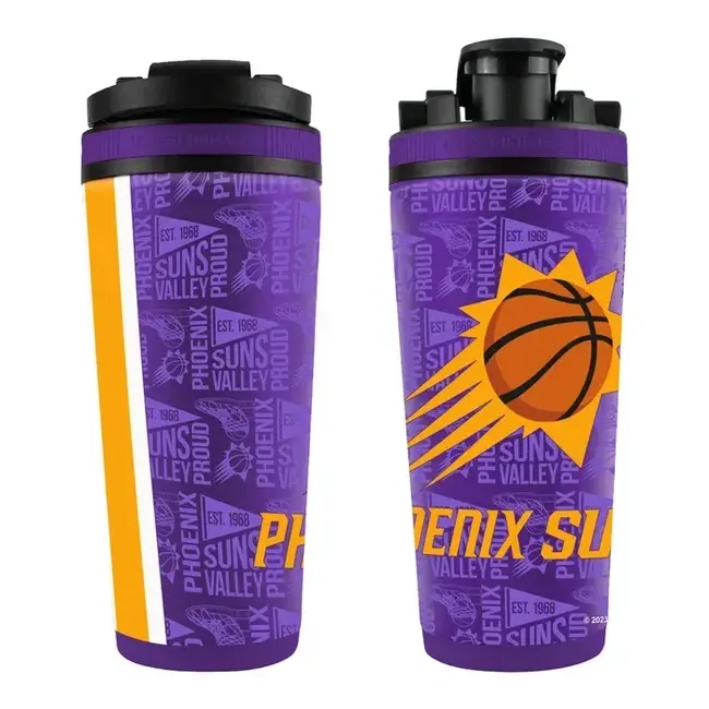 WinCraft NBA 26oz 4D Stainless Steel Ice Shaker Phoenix Suns - UNI