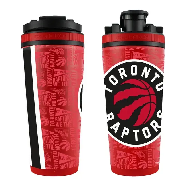 WinCraft NBA 26oz 4D Stainless Steel Ice Shaker Toronto Raptors - UNI
