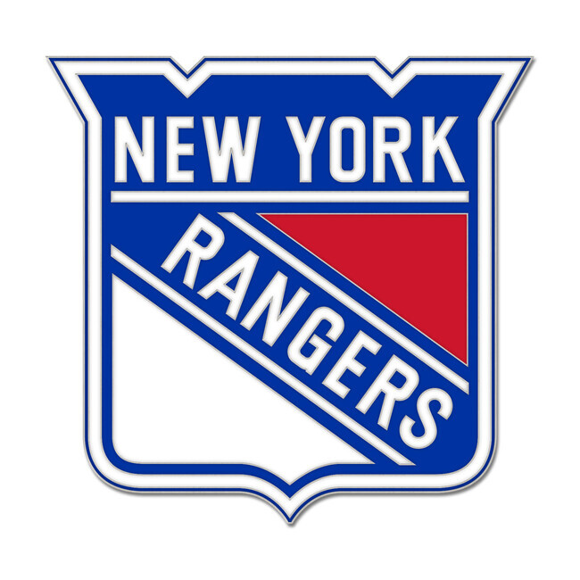 WinCraft NHL Enamel Pin Jewelry Card New York Rangers - UNI