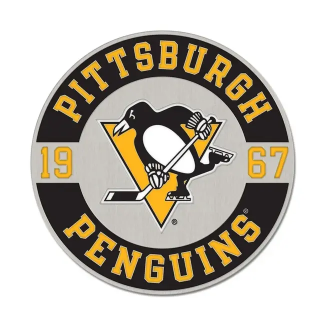 WinCraft NHL Enamel Pin Jewelry Card Penguin Pittsburgh - UNI