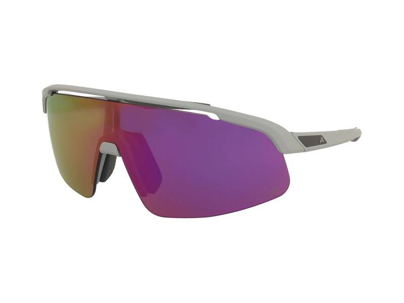 Alpina Turbo Pro S Q Smoke-Grey Matt/Pink Mirror
