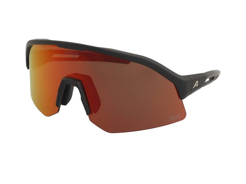 Alpina Sonic HR M Q-Lite Black Matt/Red Mirror