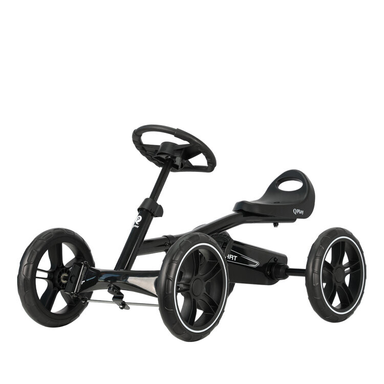 QPLAY Štvorkolka Go Kart Black, 3r+