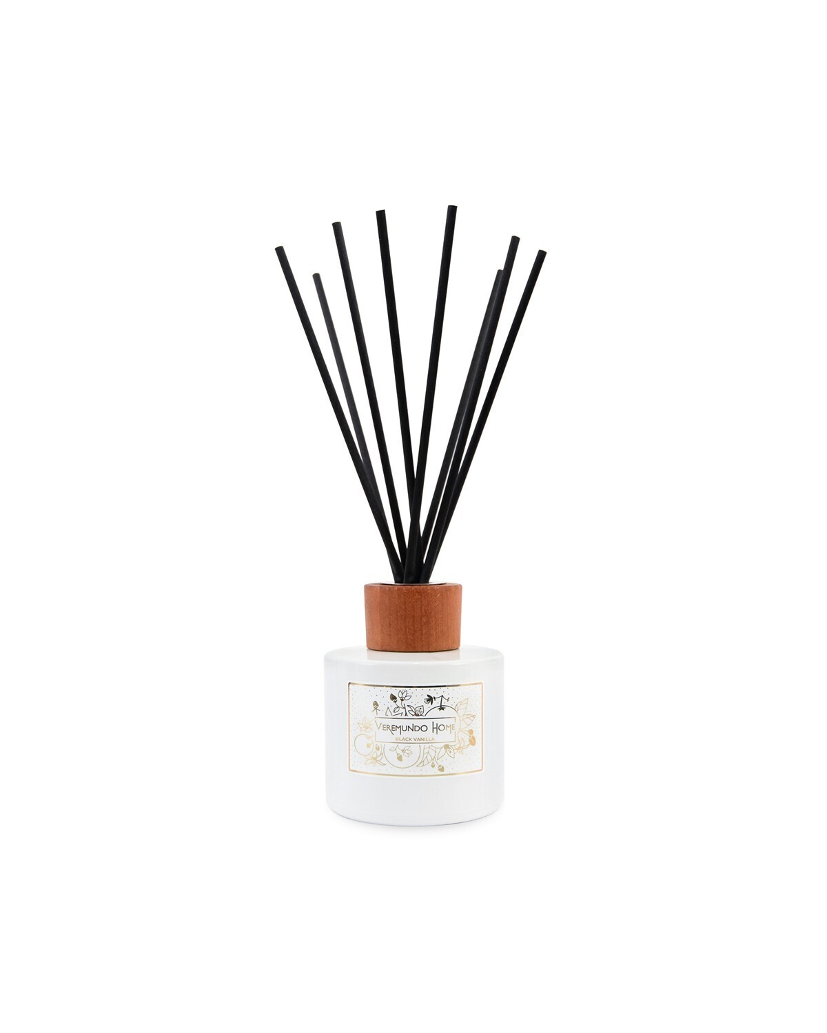 VEREMUNDO HOME Vonný difuzér Paris Black Vanilla, 0,2 l, biely 51219
