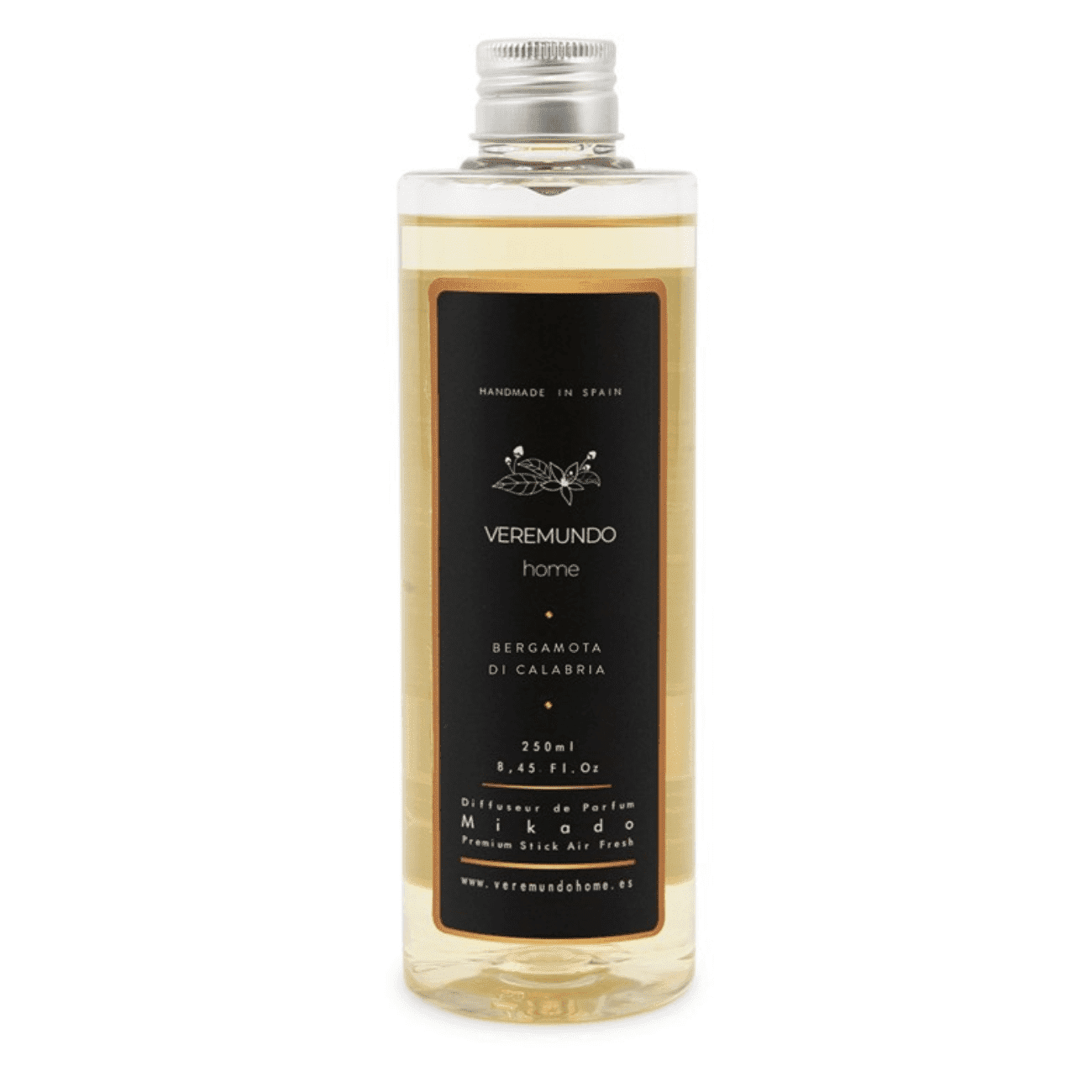 VEREMUNDO HOME Náhradné náplne do difuzéra Paris Bergamoto di Calabria, 0,25 l 51256