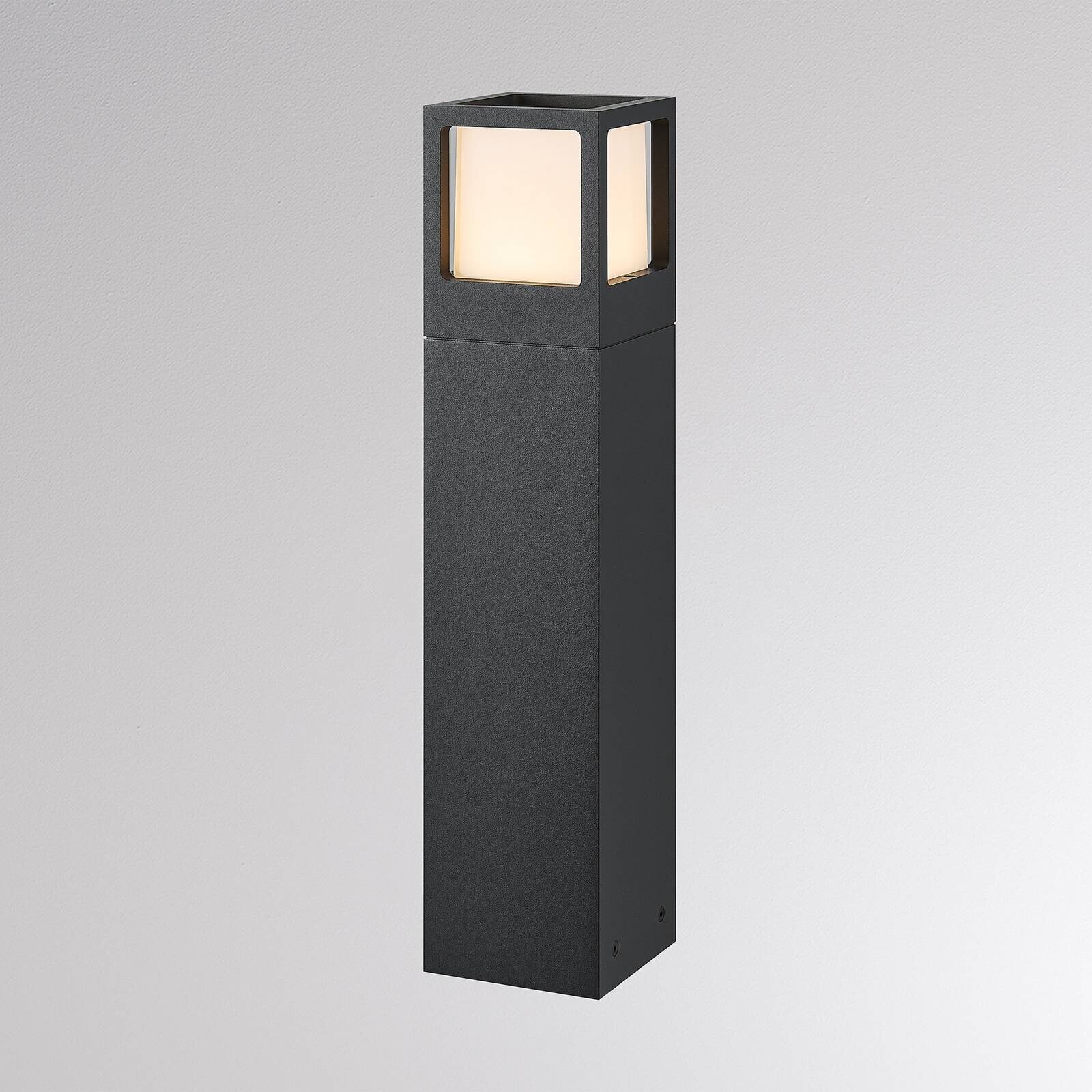 Chodníkové LED svetlo FYNN-X, výška 45 cm, antracitová, CCT IP65,