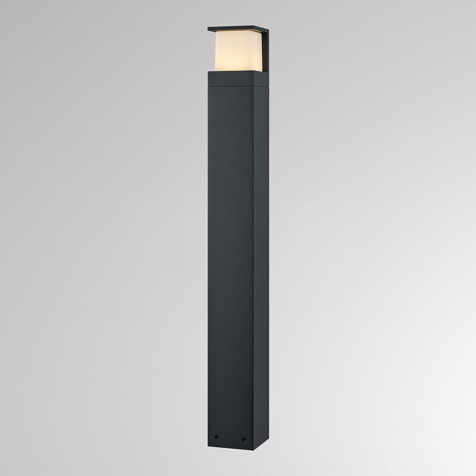 Chodníkové LED svetlo FYNN-Y, výška 85 cm, antracitová, CCT IP65,
