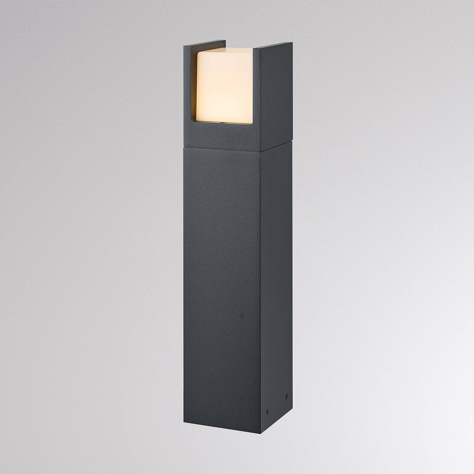 Chodníkové LED svetlo FYNN-U, výška 45 cm, antracitová, CCT IP65,