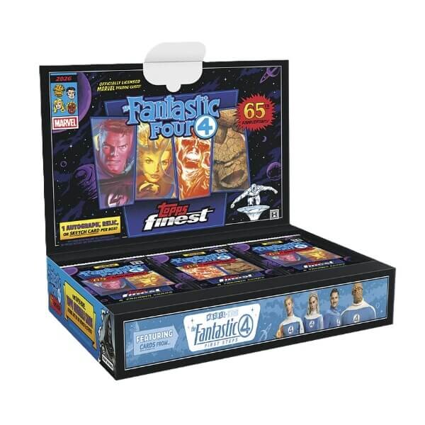 Topps 2026 Topps Finest Fantastic Four - Hobby Box