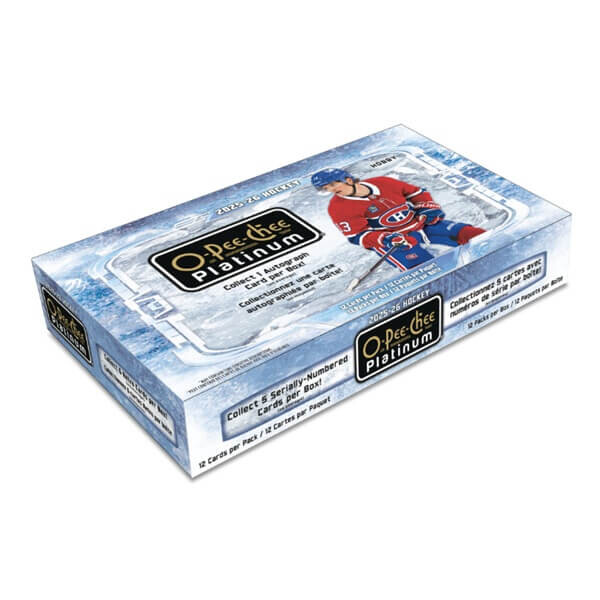 Upper Deck 2025-2026 NHL UD O-Pee-Chee Platinum Hobby Box - hokejové karty
