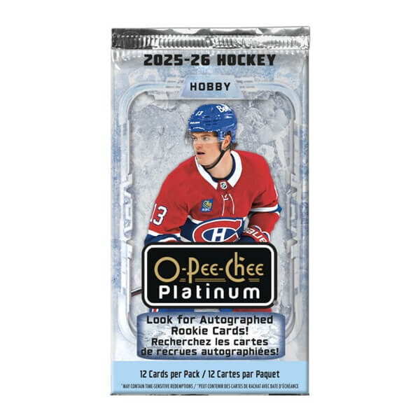 Upper Deck 2025-2026 NHL UD O-Pee-Chee Platinum Hobby Balíček - hokejové karty