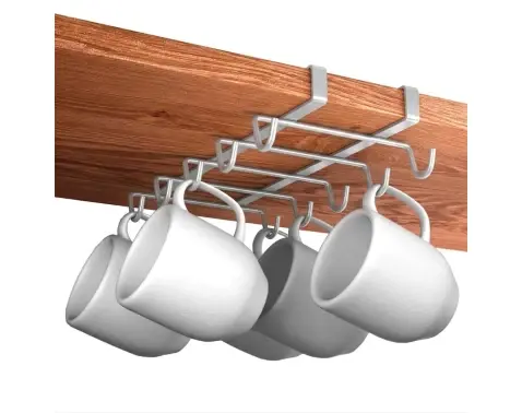 Závesný držiak na hrnčeky 28 cm, kov%